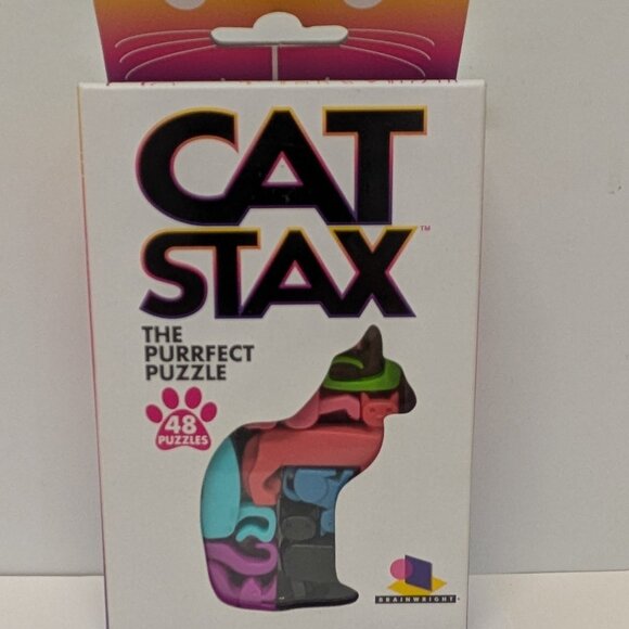 NWT! CatStax:The Purrfect Puzzle - Picture 1 of 8